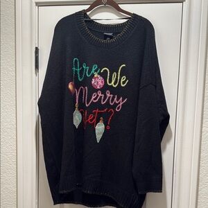 Torrid Black Holiday Sweater